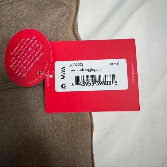 Spanx Suede Leggings - Picture 5 of 5